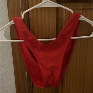 Red Swim Suit Bottoms